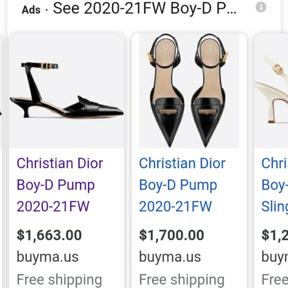 Christian Dior Heels - Picture 2 of 2